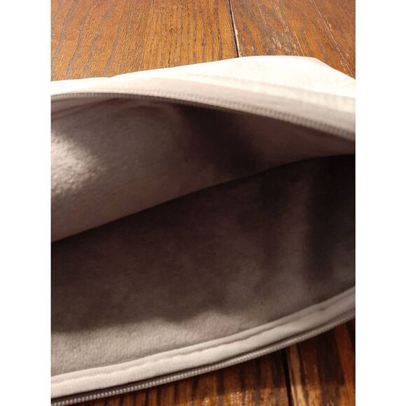 New KECC Grey 13" Computer Laptop Chrome Book Mac Tablet Canvas Padded Sleeve - Picture 4 of 4